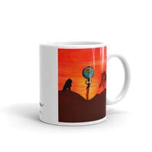 Load image into Gallery viewer, Mug with &quot;Born in Africa&quot; artwork
