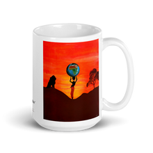 Load image into Gallery viewer, Mug with &quot;Born in Africa&quot; artwork
