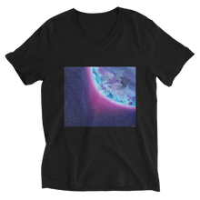 Load image into Gallery viewer, Unisex Short Sleeve V-Neck T-Shirt with &quot;Earth&quot; Artwork