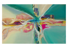 Load image into Gallery viewer, &quot;Flowing Energy&quot; - (2021) - 122 x 76 x 4 cm Large Original Acrylic Abstract Painting