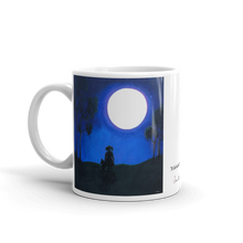 Load image into Gallery viewer, Coffee Mug with &quot;A Girl with a Dream&quot; Artwork