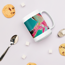 Load image into Gallery viewer, Coffee Mug with &quot;Island of Happiness&quot; Artwork