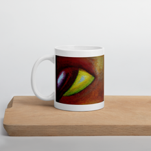 Load image into Gallery viewer, Coffee Mug with &quot;The Eye&quot; Artwork