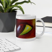 Load image into Gallery viewer, Coffee Mug with &quot;The Eye&quot; Artwork