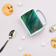 Load image into Gallery viewer, Coffee Mug with &quot;Waves&quot; Artwork
