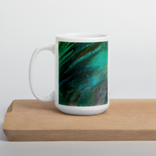 Load image into Gallery viewer, Coffee Mug with &quot;Waves&quot; Artwork