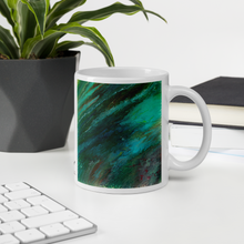 Load image into Gallery viewer, Coffee Mug with &quot;Waves&quot; Artwork