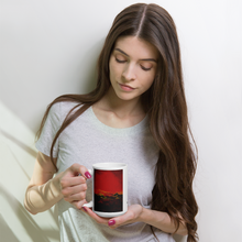 Load image into Gallery viewer, Coffee Mug with "World on Fire" Artwork