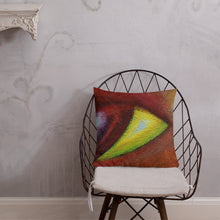 Load image into Gallery viewer, Premium Pillow with &quot;The Eye&quot; Artwork